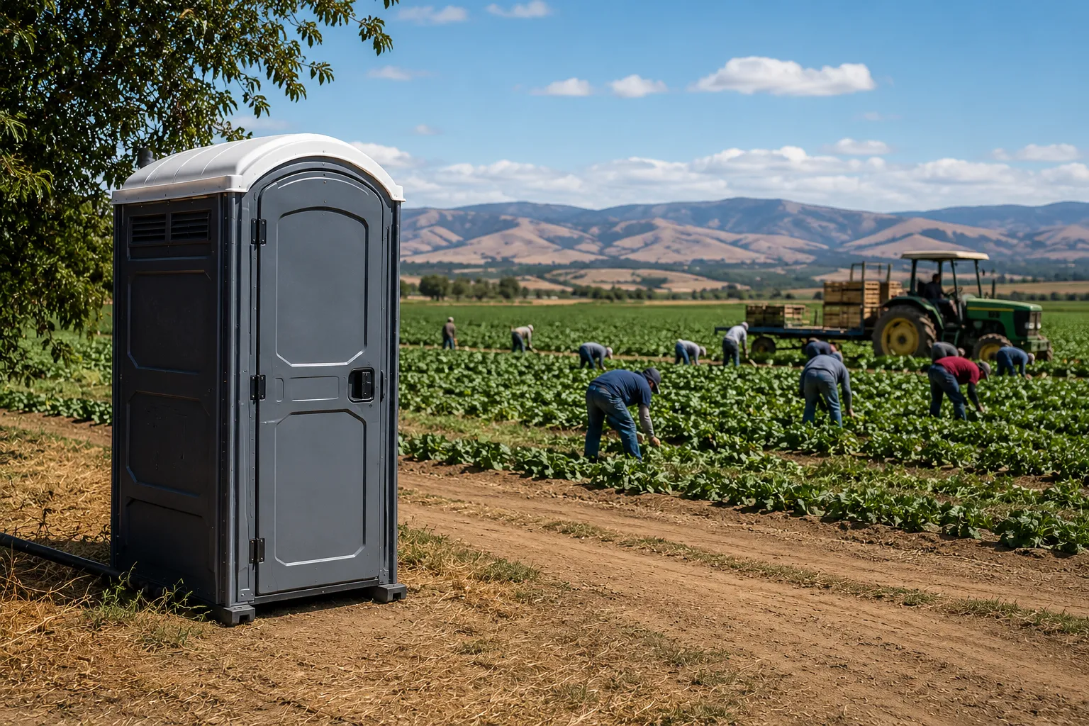 Farm and Agricultural Restrooms in Gilroy, CA