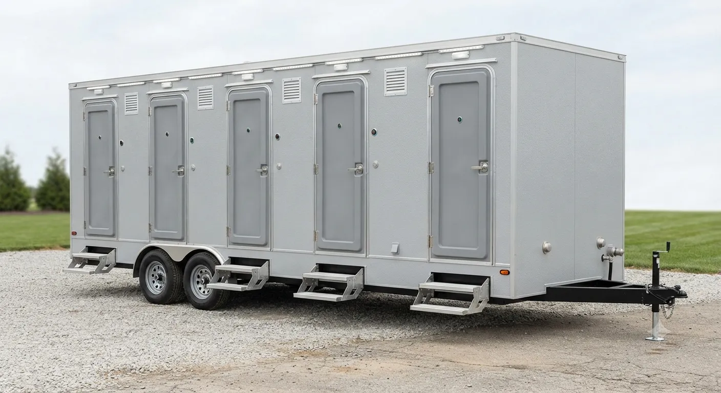 Shower Trailer Rental in Gilroy, CA