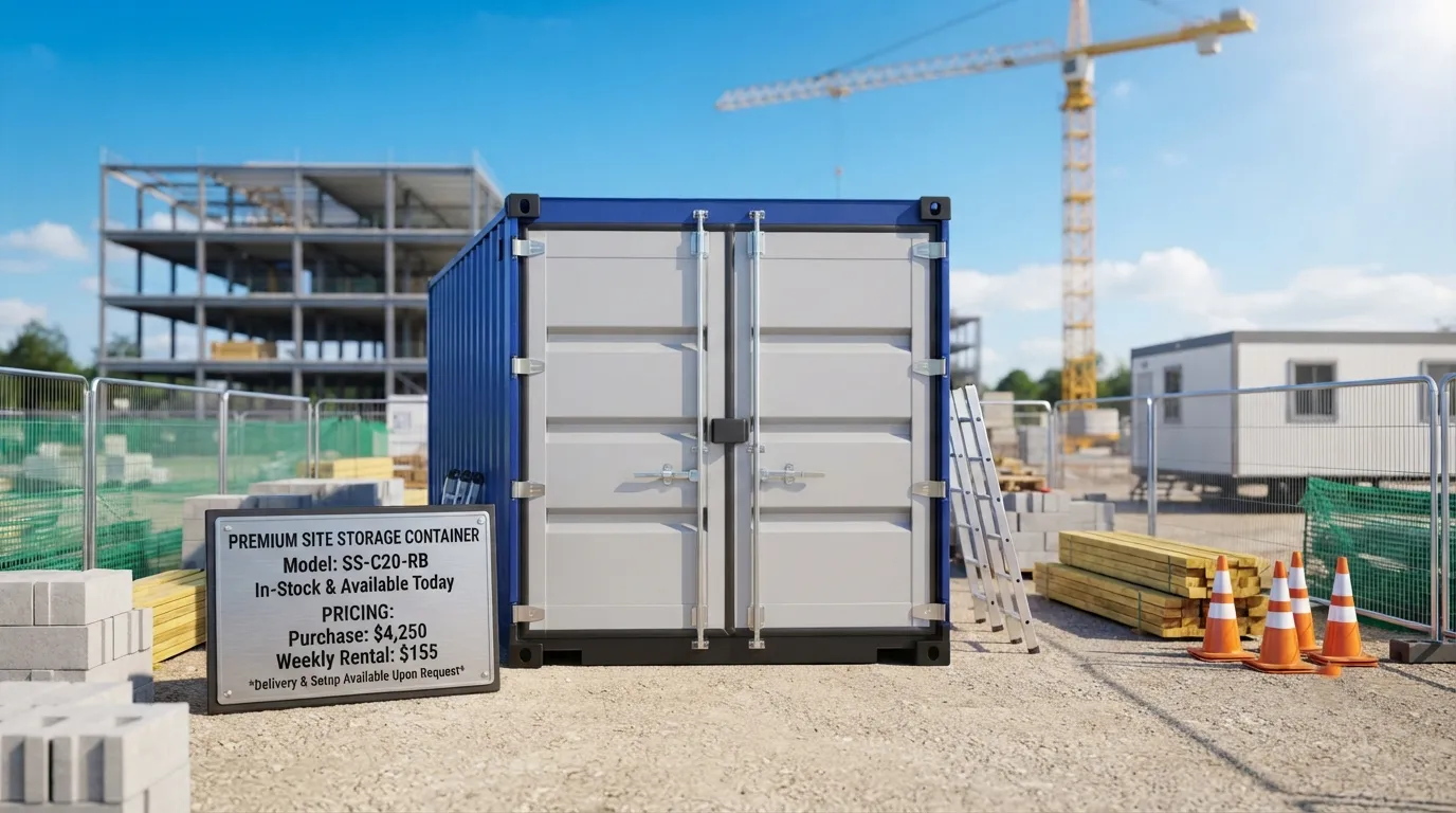 Storage Container Rental Cost in Gilroy, CA