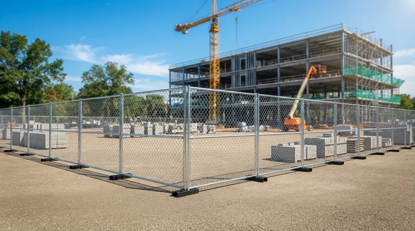 Temporary Fence Cost in Gilroy, CA