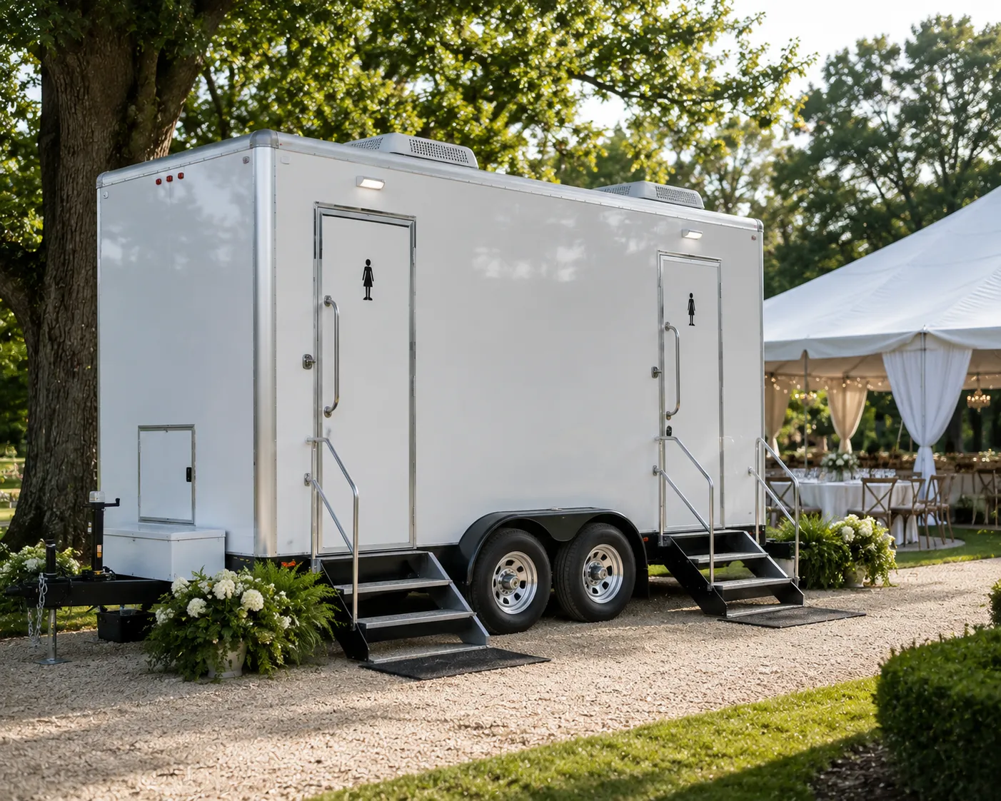 Wedding Restroom Rental in Gilroy, CA